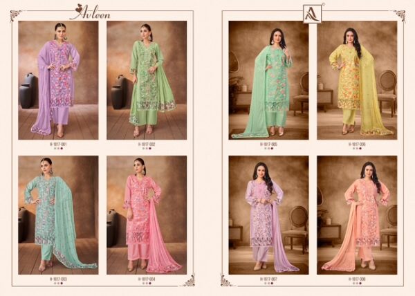 ALOK SUIT AVLEEN Rehmat Boutique  ALOK SUIT AVLEEN WHOLESALE PRICE SURAT 2.jpg