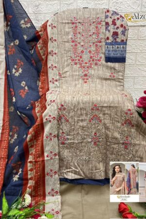 ALZOHAIB MAHIMA Rehmat Boutique  ALZOHAIB MAHIMA PAKISTANI LAWN SUITS WHOLESALE 7.jpg