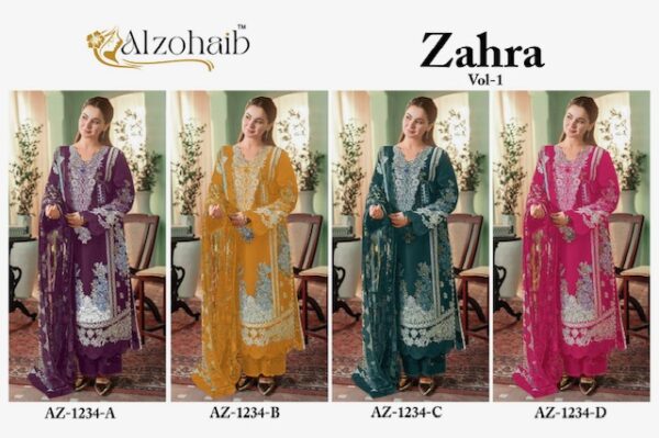 ALZOHAIB ZAHRA VOL 1 Rehmat Boutique  ALZOHAIB ZAHRA VOL 1 PAKISTANI SUITS WHOLESALER 3.jpg