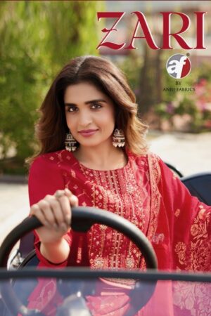 ANJU FABRICS ZARI Rehmat Boutique  ANJU FABRICS ZARI PURE DOLA SILK READYMADE KURTI 12.jpg