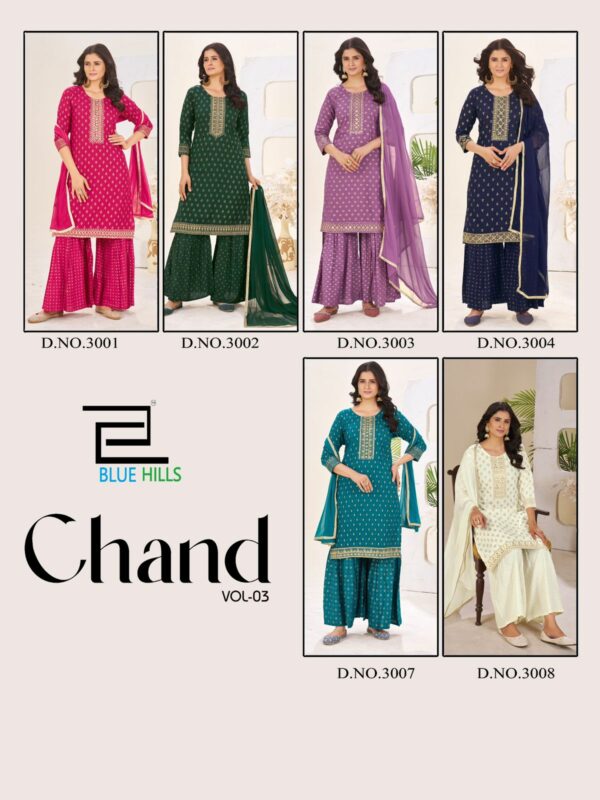 BLUE HILLS CHAND VOL 3 Rehmat Boutique  BLUE HILLS CHAND VOL 3 WHOLESALE KURTIS 2.jpg