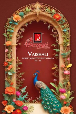 GANPATI VAISHALI PATIYALA VOL 10 Rehmat Boutique  GANPATI VAISHALI PATIYALA VOL 10 WHOLESALE 11.jpg