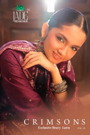 Home Rehmat Boutique Buy Ethnic Suits Online for Weddings JADE CRIMSON VOL 15 Rehmat Boutique JADE CRIMSON VOL 15 BEST PRICE IN SURAT 8.jpg