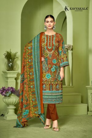 KAVYAKALA COUTURE GULZAAR VOL 4 Rehmat Boutique KAVYAKALA COUTURE GULZAAR VOL 4 SOFT COTTON SUITS 5.jpg