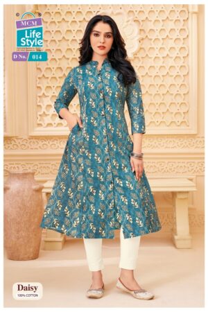 MCM LIFESTYLE DAISY VOL 1 Rehmat Boutique  MCM LIFESTYLE DAISY VOL 1 KURTI WHOLESALER 2.jpg