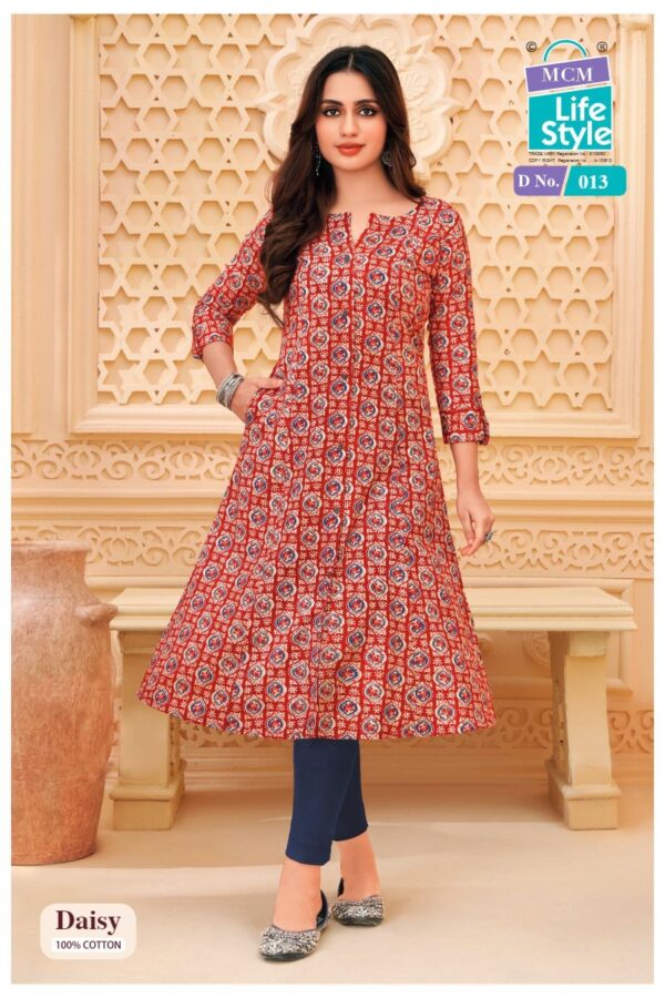 MCM LIFESTYLE DAISY VOL 1 Rehmat Boutique  MCM LIFESTYLE DAISY VOL 1 KURTI WHOLESALER 4.jpg