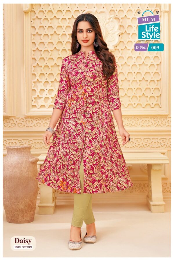 MCM LIFESTYLE DAISY VOL 1 Rehmat Boutique  MCM LIFESTYLE DAISY VOL 1 KURTI WHOLESALER 6.jpg