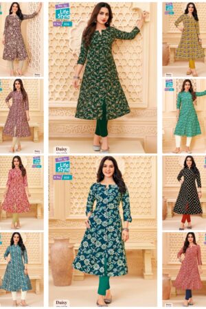 MCM LIFESTYLE DAISY VOL 1 Rehmat Boutique  MCM LIFESTYLE DAISY VOL 1 KURTI WHOLESALER 7.jpg