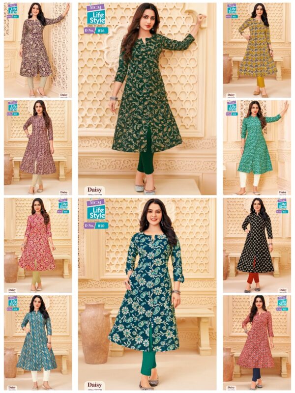 MCM LIFESTYLE DAISY VOL 1 Rehmat Boutique  MCM LIFESTYLE DAISY VOL 1 KURTI WHOLESALER 7.jpg