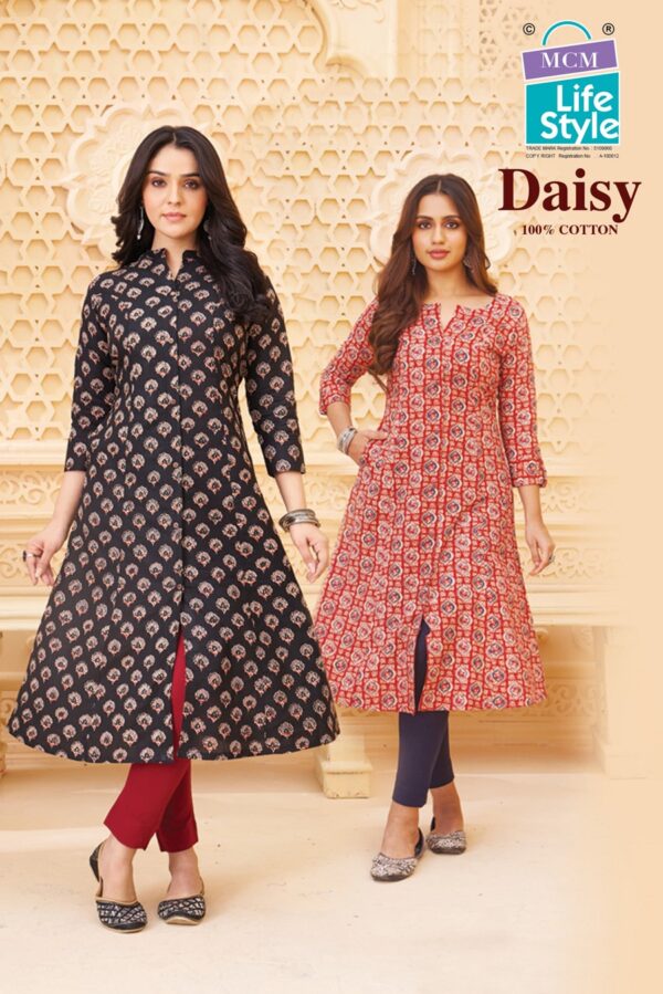 MCM LIFESTYLE DAISY VOL 1 Rehmat Boutique  MCM LIFESTYLE DAISY VOL 1 KURTI WHOLESALER 9.jpg