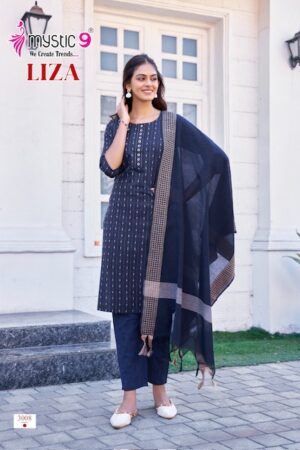 MYSTIC 9 LIZA VOL 3 Rehmat Boutique  MYSTIC 9 LIZA VOL 3 KURTI WHOLESALER 4.jpg
