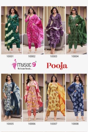 Home Rehmat Boutique Buy Ethnic Suits Online for Weddings MYSTIC 9 POOJA VOL 10 Rehmat Boutique MYSTIC 9 POOJA VOL 10 WHOLESALE PRICE 1.jpg
