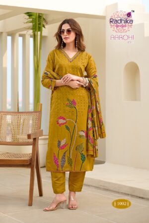 RADHIKA LIFESTYLE AAROHI VOL 1 Rehmat Boutique  RADHIKA LIFESTYLE AAROHI VOL 1 PRINTED KURTI 6.jpg