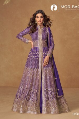 AASHIRWAD MOR BAGH ALMIRAH Rehmat Boutique  AASHIRWAD MOR BAGH ALMIRAH GEORGETTE READYMADE SUITS 10.jpg