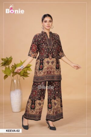 BONIE KEEVA Rehmat Boutique  BONIE KEEVA READYMADE CORD SETS WHOLESALER 3.jpg