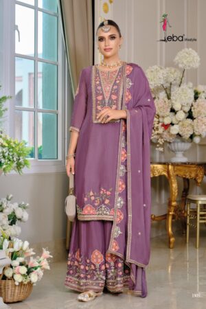 EBA LIFESTYLE KIYARA Rehmat Boutique  EBA LIFESTYLE KIYARA PURE CHINNON READYMADE SUITS 4.jpg