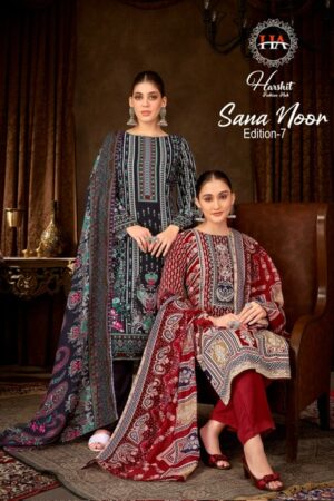 HARSHIT FASHION SANA NOOR EDITION 7 Rehmat Boutique  HARSHIT FASHION SANA NOOR EDITION 7 VISCOSE SUITS 18.jpg