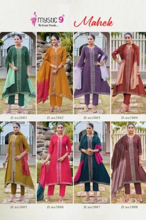 MYSTIC 9 MAHEK Rehmat Boutique MYSTIC 9 MAHEK KURTI WHOLESALER SURAT 10.jpg