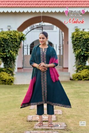 MYSTIC 9 MAHEK Rehmat Boutique MYSTIC 9 MAHEK KURTI WHOLESALER SURAT 2.jpg
