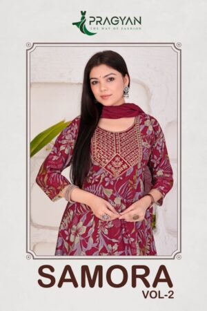 PRAGYAN SAMORA VOL 2 Rehmat Boutique  PRAGYAN SAMORA VOL 2 WHOLESALE PRICE 2.jpg