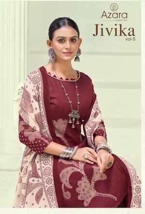 RADHIKA AZARA JIVIKA VOL 5 JAM COTTON SUITS CATALOG 5.jpg