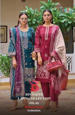 SHREE FABS BIN SAEED VOL 22 Rehmat Boutique  SHREE FABS BIN SAEED VOL 22 WHOLESALE PRICE 8.jpg