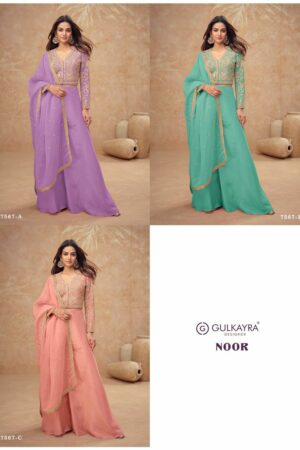 GULKAYRA DESIGNER NOOR HAND WORK SILK SUITS 7.jpg