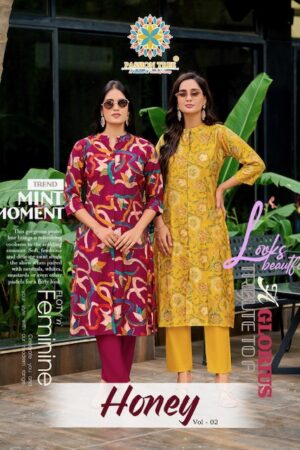 Home Rehmat Boutique Buy Ethnic Suits Online for Weddings PASSION TREE HONEY VOL 2 KURTI WHOLESALER 8.jpg