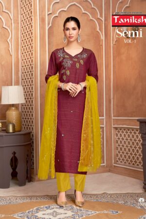 TANIKSH SEMI VOL 1 READYMADE HAND WORK KURTIS 3.jpg