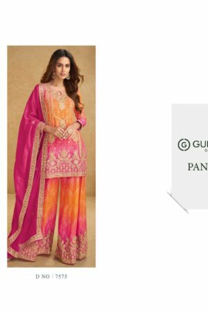 GULKAYRA DESIGNER PANGHT READYMADE CHINNON SUITS 5.jpg