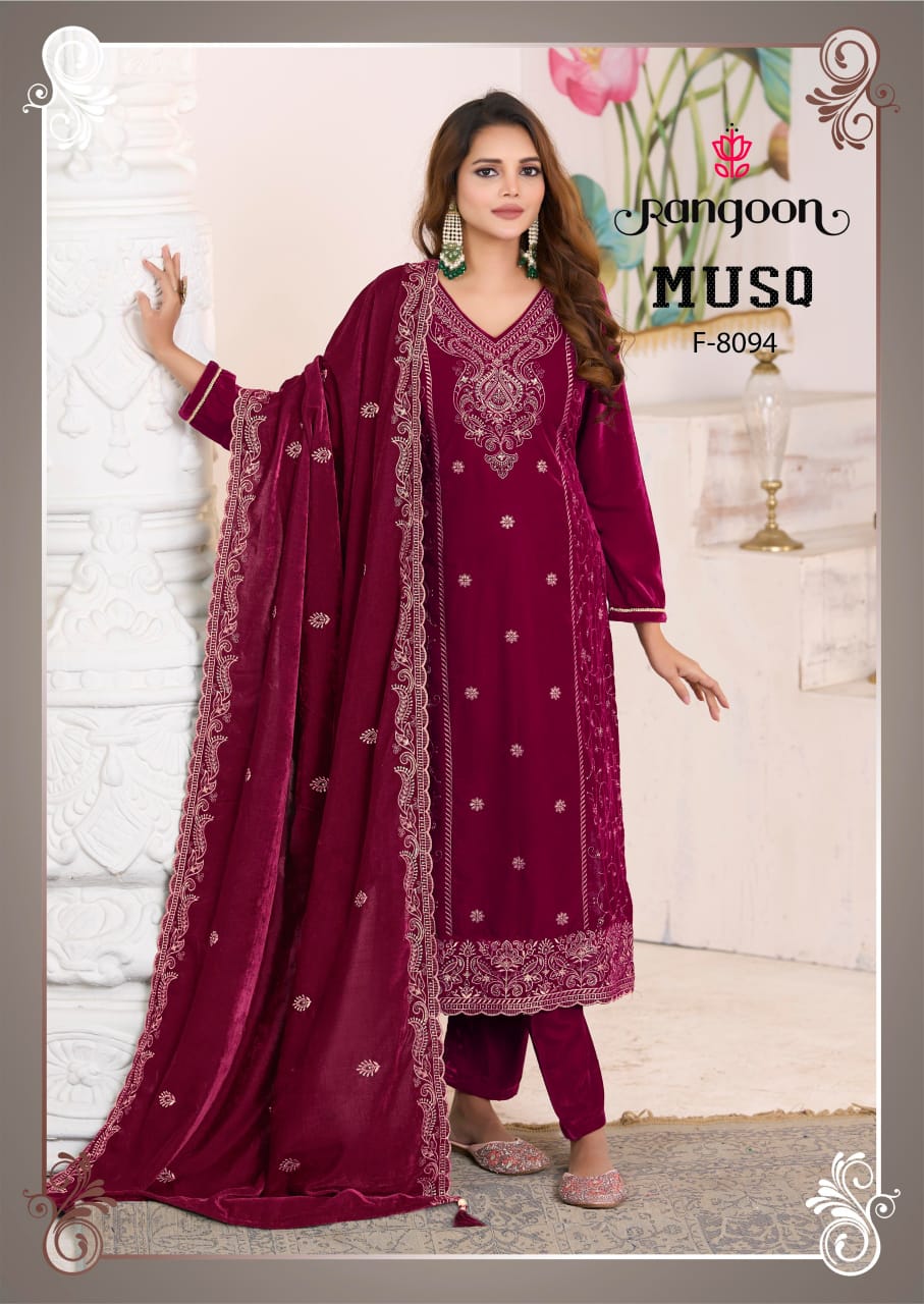 RANGOON MUSQ Rehmat Boutique RANGOON MUSQ RANGOON MUSQ READYMADE VELVET KURTIS 2.jpg