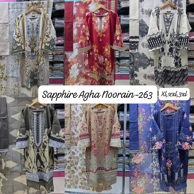 SAPPHIRE AGHA NOORAIN 263 READYMADE Rehmat Boutique SAPPHIRE AGHA NOORAIN 263 READYMADE SAPPHIRE AGHA NOORAIN 263 READYMADE LAWN SUITS 1.jpg
