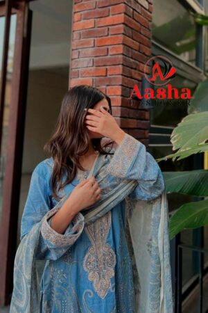 AASHA DESIGNER D.NO 1187 PAKISTANI SUITS WHOLESALER 1.jpg