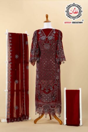 AFFAN CREATION D.NO 197 PAKISTANI SUITS WHOLESALER 6.jpg