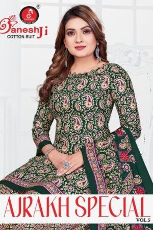 GANESHJI AJRAKH SPECIAL VOL 5 COTTON SUITS 12.jpg