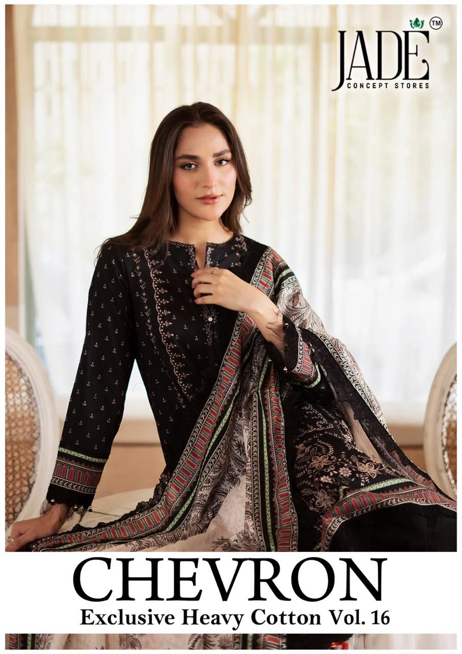 ₹390 Pcs : 6 JADE CHEVRON VOL 16 KARACHI SUITS WHOLESALER 0 151 Rehmat Boutique ₹390 Pcs : 6 JADE CHEVRON VOL 16 KARACHI SUITS WHOLESALER 0 151 JADE CHEVRON VOL 16 KARACHI SUITS WHOLESALER 7.jpg