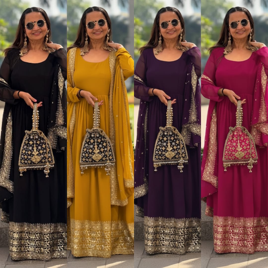 ₹1350 Pcs : 4 PEHNAVA YD 044 DESIGNER WEAR GOWN WHOLESALER 0 32 Rehmat Boutique ₹1350 Pcs : 4 PEHNAVA YD 044 DESIGNER WEAR GOWN WHOLESALER 0 32 PEHNAVA YD 044 READYMADE KURTI WHOLESALER 5.jpg