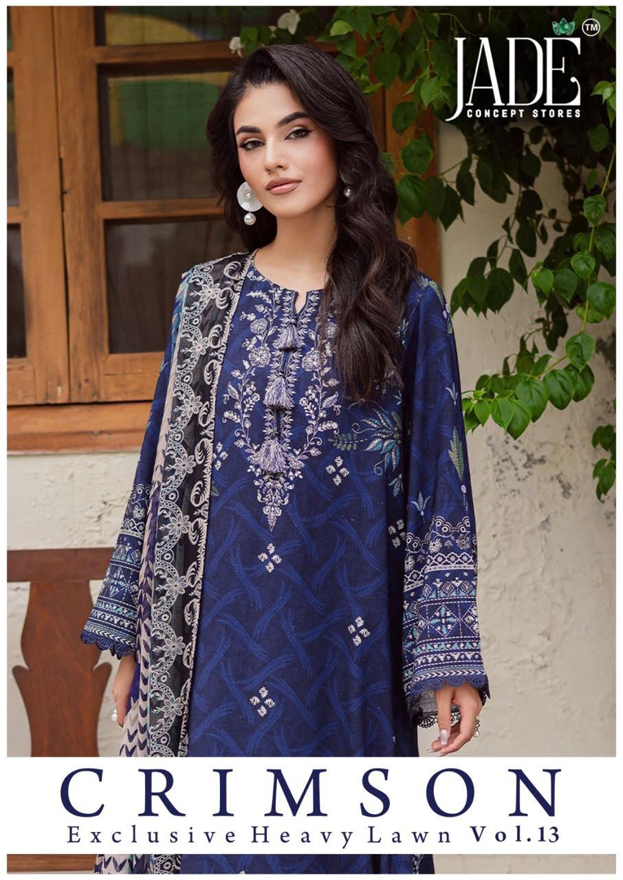 ₹390 Pcs : 6 JADE CRIMSON VOL 13 KARACHI SUITS WHOLESALER 0 0 Rehmat Boutique ₹390 Pcs : 6 JADE CRIMSON VOL 13 KARACHI SUITS WHOLESALER 0 0 PHOTO 2025 12 07 17 29 31.jpg