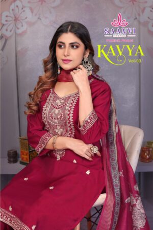 SAANVI KAVYA VOL 3 READYMADE KURTI WHOLESALER 15.jpg