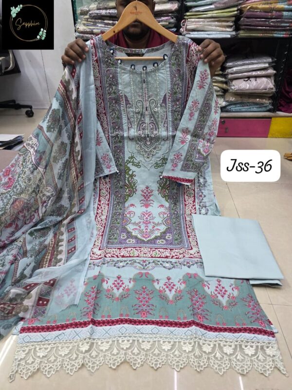 ₹899 Pcs : 6 SAPPHIRE JAZMIN SS VOL 36 PAKISTANI READYMADE SUITS 0 13 Rehmat Boutique ₹899 Pcs : 6 SAPPHIRE JAZMIN SS VOL 36 PAKISTANI READYMADE SUITS 0 13 SAPPHIRE JAZMIN SS VOL 36 PAKISTANI READYMADE SUITS 4.jpg