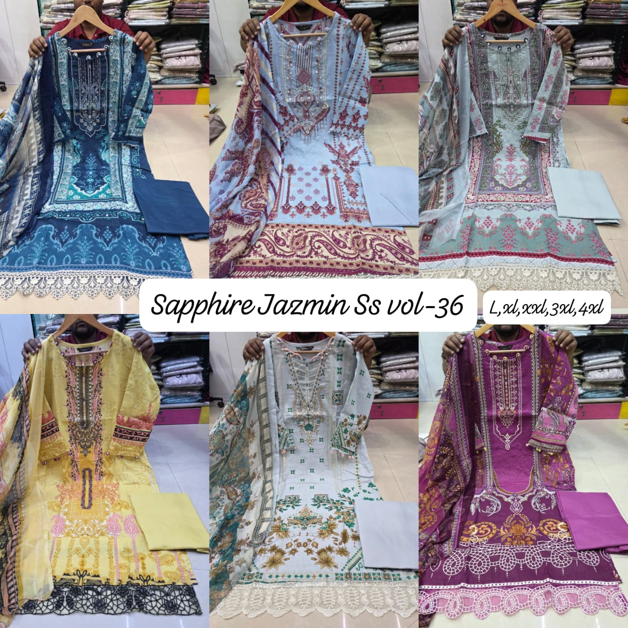 ₹899 Pcs : 6 SAPPHIRE JAZMIN SS VOL 36 PAKISTANI READYMADE SUITS 0 13 Rehmat Boutique ₹899 Pcs : 6 SAPPHIRE JAZMIN SS VOL 36 PAKISTANI READYMADE SUITS 0 13 SAPPHIRE JAZMIN SS VOL 36 PAKISTANI READYMADE SUITS 5.jpg