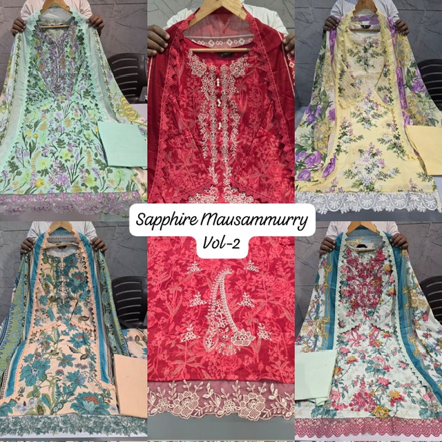 ₹1199 Pcs : 5 SAPPHIRE MAUSAMMURRY VOL 2 READYMADE LAWN SETS 0 26 Rehmat Boutique ₹1199 Pcs : 5 SAPPHIRE MAUSAMMURRY VOL 2 READYMADE LAWN SETS 0 26 SAPPHIRE MAUSAMMURRY VOL 2 READYMADE LAWN SETS 4.jpg