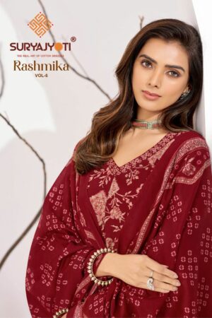 Home Rehmat Boutique Buy Ethnic Suits Online for Weddings SURYAJYOTI RASHMIKA VOL 5 READYMADE COTTON SUITS 12.jpg