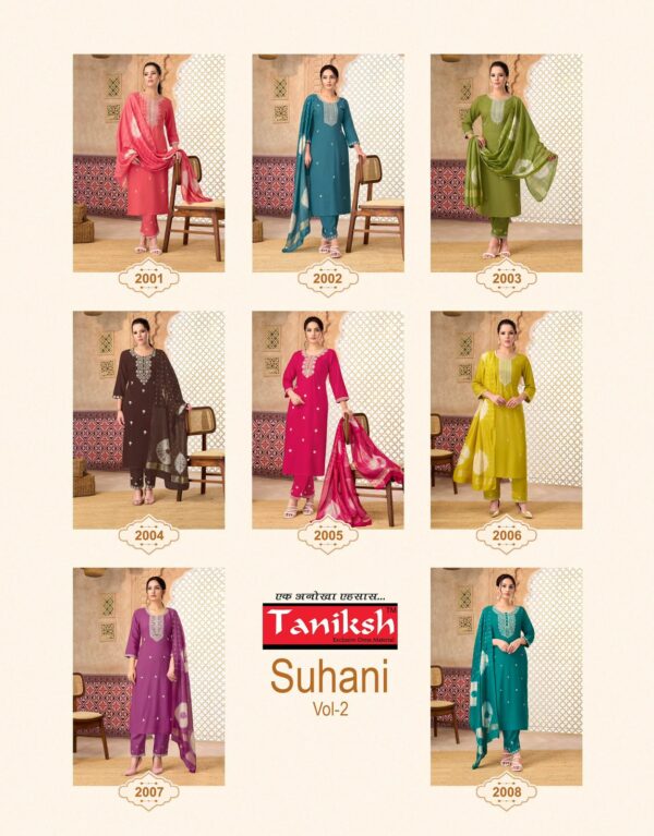 TANIKSH SUHANI VOL 2 READYMADE KURTI WHOLESALER 9.jpg