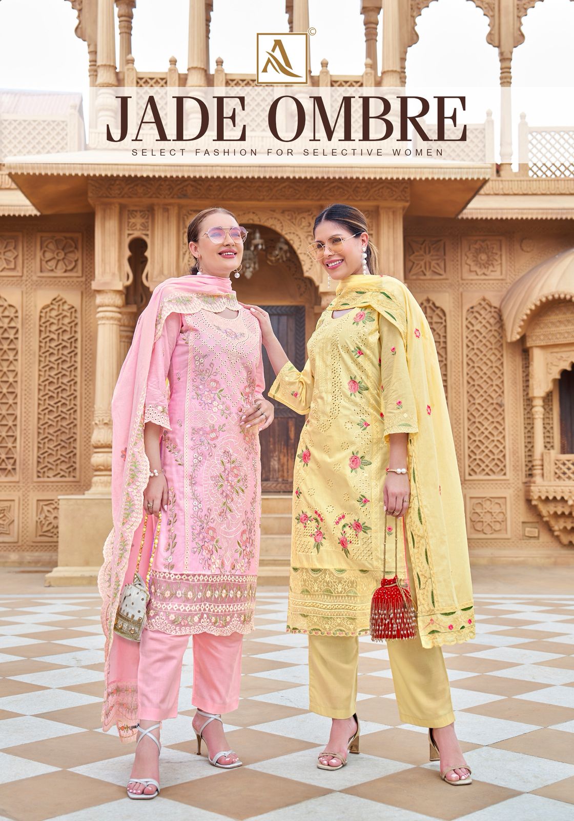 ₹970 Pcs : 6 ALOK SUITS JADE OMBRE WHOLESALE 0 41 Rehmat Boutique ALOK SUITS JADE OMBRE WHOLESALE 1.jpg