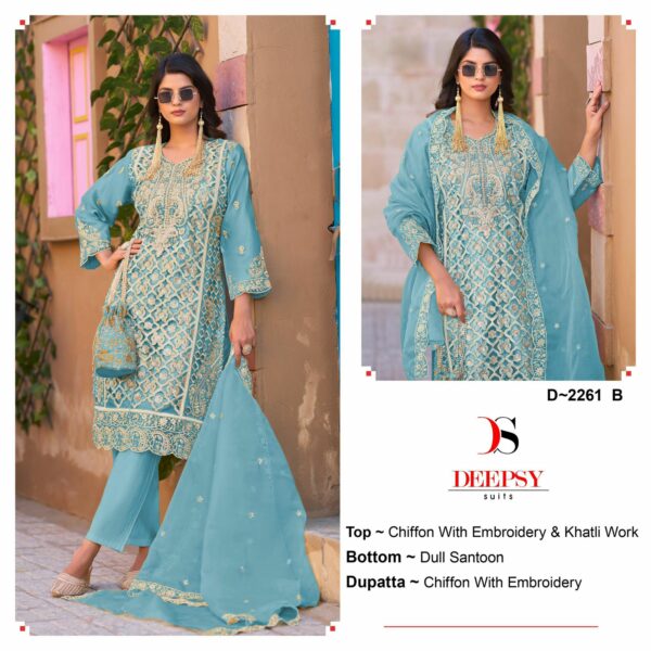 ₹1290 Pcs : 4 DEEPSY SUITS D-2261 PAKISTANI SUITS WHOLESALER 0 2 Rehmat Boutique ₹1290 Pcs : 4 DEEPSY SUITS D-2261 PAKISTANI SUITS WHOLESALER 0 2 DEEPSY SUITS D 2261 PAKISTANI SUITS WHOLESALER 3.jpg