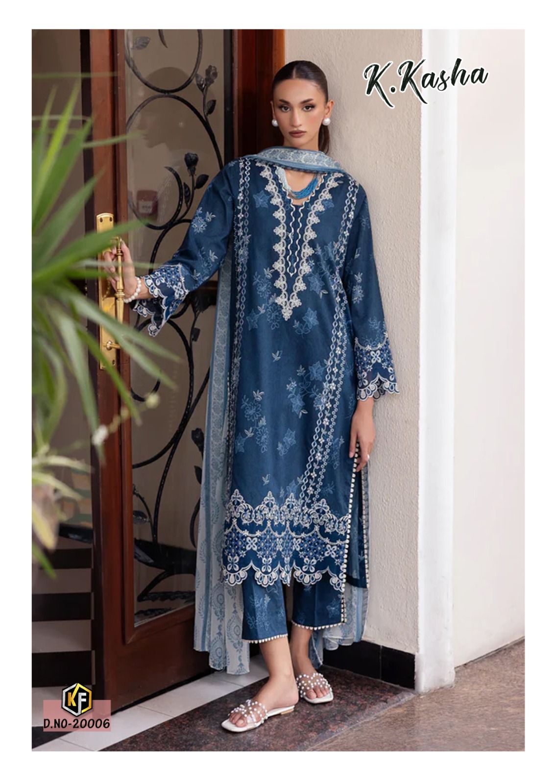 ₹395 Pcs : 6 KEVAL FAB K KASHA VOL 20 KARACHI SUITS WHOLESALER 0 40 Rehmat Boutique ₹395 Pcs : 6 KEVAL FAB K KASHA VOL 20 KARACHI SUITS WHOLESALER 0 40 KEVAL FAB K KASHA VOL 20 KARACHI SUITS WHOLESALER 5.jpg