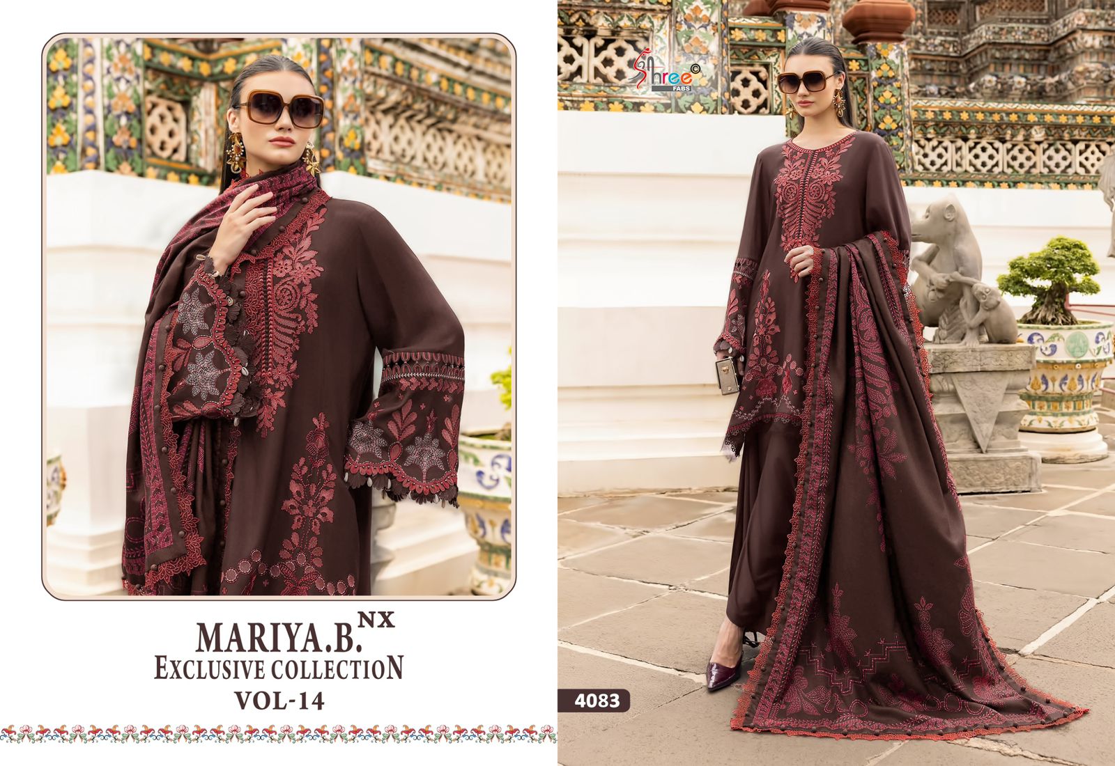 ₹945 Pcs : 5 SHREE FABS MARIYA B VOL 14 NX PAKISTANI SUITS 0 23 Rehmat Boutique ₹945 Pcs : 5 SHREE FABS MARIYA B VOL 14 NX PAKISTANI SUITS 0 23 SHREE FABS MARIYA B VOL 14 NX PAKISTANI SUITS 4.jpg