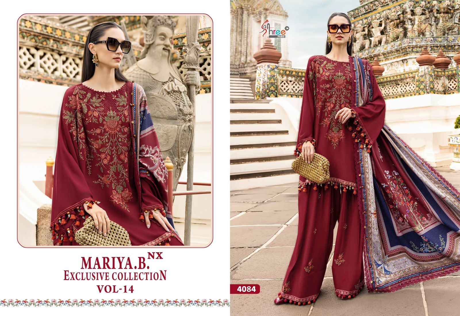 ₹945 Pcs : 5 SHREE FABS MARIYA B VOL 14 NX PAKISTANI SUITS 0 23 Rehmat Boutique ₹945 Pcs : 5 SHREE FABS MARIYA B VOL 14 NX PAKISTANI SUITS 0 23 SHREE FABS MARIYA B VOL 14 NX PAKISTANI SUITS 6.jpg