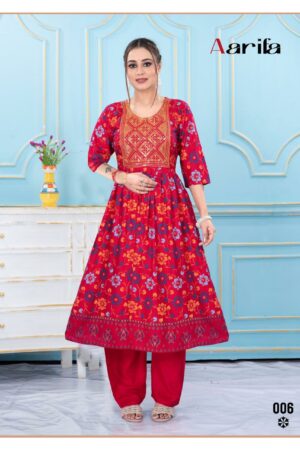 beauty queen aarifa catalog winter kurti wholesale 2026 01 13 15 19 57.jpeg